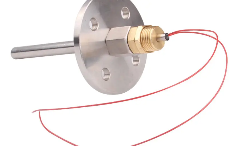 Boiler stack temperature sensor and thermowell, 1k Pt | My Website